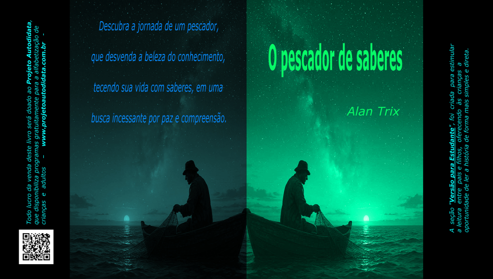 Capa do livro O Pescador de Saberes
