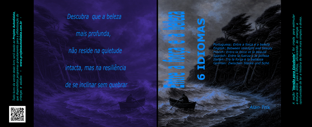 Capa do livro Entre a força e a beleza 6 IDIOMAS